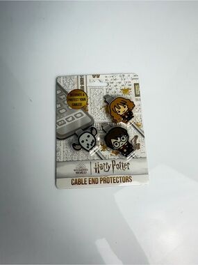 Harry Potter Cable End Protectors Set | Harry, Hermione & Hedwig | new